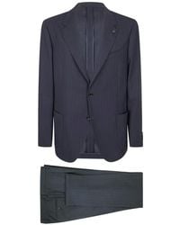 Lardini - Pinstriped Single-Breasted Suit - Lyst