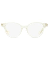 Moncler - Round-Frame Glasses - Lyst
