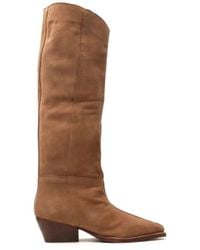 Free People - Sway Leather Boots - Lyst