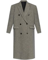 Isabel Marant - Wool Coat 'Lexana' - Lyst