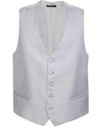 Dell'Oglio - Buttoned Waistcoat - Lyst