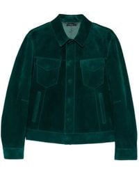 Tom Ford - Chaqueta De Ante Con Botones - Lyst