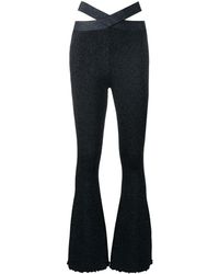 3.1 Phillip Lim - Cut Out-detail Wide-leg Trousers - Lyst