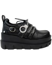 Altercore - Neri Chain-Link Platform Shoes - Lyst