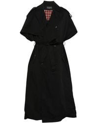 Balenciaga - Stole Trench Coat - Lyst