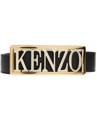 KENZO - Großer Gürtel Mit Logo-Schild - Lyst
