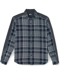 DIESEL - X Timberland Checked Shirt - Lyst