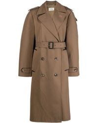 Maison Margiela - Cotton Trench Coat - Lyst