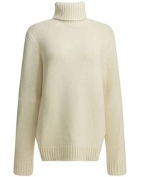 Semler - Roll-Neck Ribbed Sweater - Lyst
