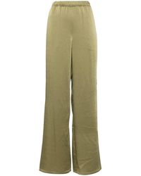 Vince - Straight Broek Met Satijnen Afwerking - Lyst