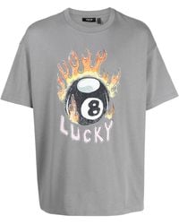 FIVE CM - Graphic-Print Cotton T-Shirt - Lyst