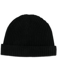 N.Peal Cashmere - Ribbed Beanie - Lyst