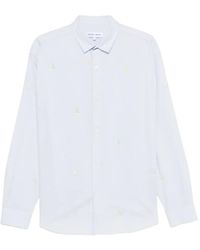 Maison Labiche - Breteuil Sailboat-Embroidered Shirt - Lyst