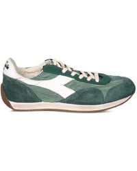 Diadora - Equipe Vela Sw Suede-Panelled Sneakers - Lyst