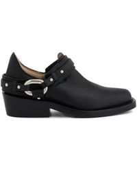 Rabanne - Xl Link Biker Ankle Boots - Lyst