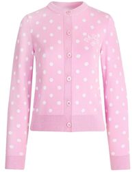 Patou - Polka-Dot Cardigan - Lyst