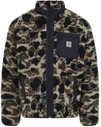 Carhartt - Prentis Liner Camouflage-Pattern Fleece Jacket - Lyst