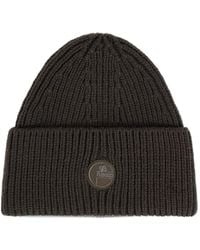 Fusalp - Ribbed-Knit Logo-Patch Beanie Hat - Lyst