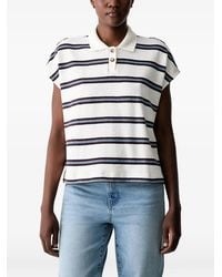 Marc O' Polo - Striped Short-Sleeve Polo Shirt - Lyst