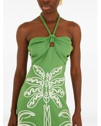 FARM Rio - Midi Dress With Embroidery - Lyst