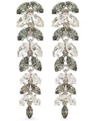 Erdem - Crystal-Embellished Drop Earrings - Lyst