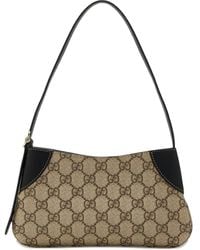 Gucci - Schultertasche Mit Gg-Muster - Lyst