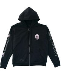 Chrome Hearts - Deadly Doll Zip-Up Hoodie - Lyst