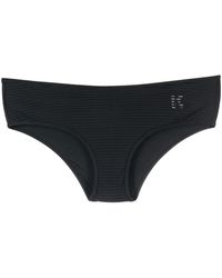 KARL LAGERFELD - Logo-Print Bikini Brief - Lyst