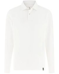 BOGGI - High-Performance Piqué Polo Shirt With -Cafè Yarn - Lyst