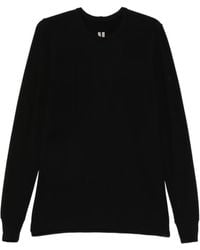 Rick Owens - T-Shirt A Maniche Lunghe - Lyst