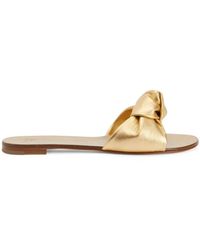 Giuseppe Zanotti - Sandali Con Suola Piatta Aycha - Lyst