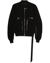 Rick Owens - Chaqueta Bómber Bauhaus Con Cremallera - Lyst