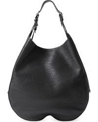 Burberry - Xl Leather Chess Shoulder Bag - Lyst