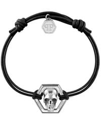 Philipp Plein - Linked Skull-Motif Bracelet - Lyst