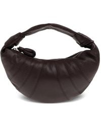 Lemaire - Mini Fortune Croissant Leather Tote Bag - Lyst