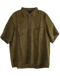 Ziggy Chen - Double-pocket Short-sleeves Shirt - Lyst