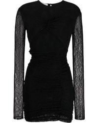 Philosophy Di Lorenzo Serafini - Chantilly-Lace Ruched Minidress - Lyst