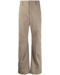 Post Archive Faction PAF - Textured Straight-leg Trousers - Lyst
