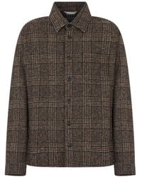 Fedeli - Plaid-Check Button-Up Jacket - Lyst