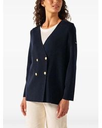 Saint James - Double-Breasted Cardigan - Lyst