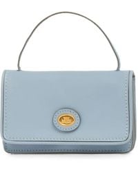 The Bridge - Logo-Plaque Leather Mini Bag - Lyst