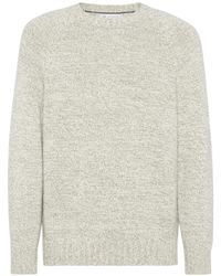 Brunello Cucinelli - Cashmere Melange Sweater - Lyst