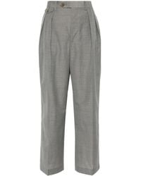 AURALEE - Tropical Straight-Leg Trousers - Lyst