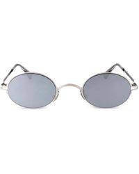 Mykita - Round-Frame Mirrored Sunglasses - Lyst