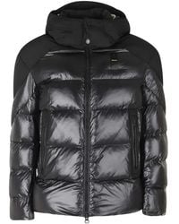 Blauer - Hooded Quilted Jacket - Lyst