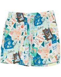 MC2 Saint Barth - Cocktail-Print Drawstring Swim Shorts - Lyst