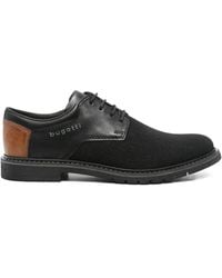 Bugatti - Panelled Lace-Up Derby Shoes - Lyst