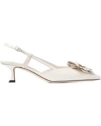Jimmy Choo - Mimmi Flower Slingback-Pumps 50Mm - Lyst