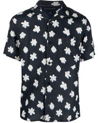 Tommy Hilfiger - Mono Flower Linen Shirt - Lyst