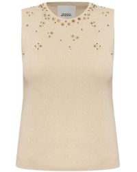 Isabel Marant - Apoline Sequin-Embellished Top - Lyst